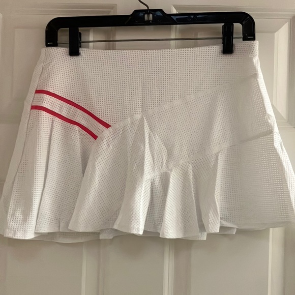 Jupe-short Lucky In Love Pour Femme - Taille S - Noire à Volants - Tennis/Pickleball